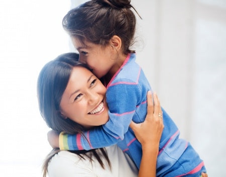 Parent Hugging Child