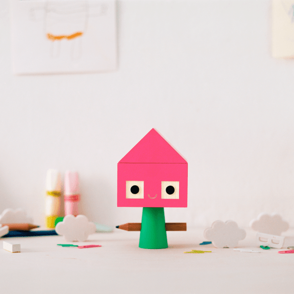 Toca Boca and Acne Jr collaboration - desk toy in pink